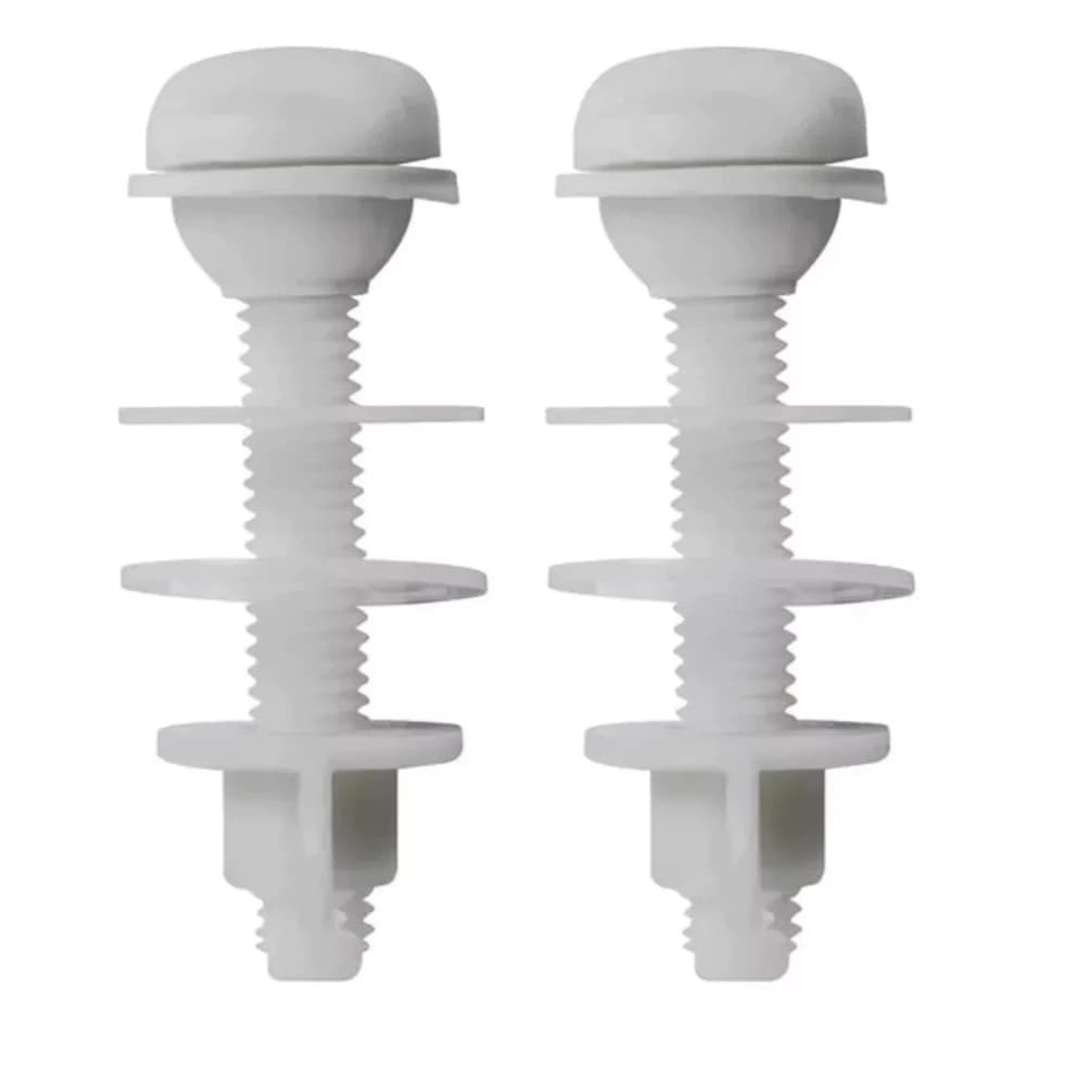 Conjunto De Fixação Para Caixa Acoplada Universal - Astra - KPF 2 Parafusos