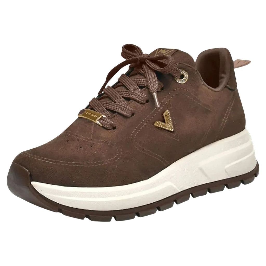 Tenis Feminino Camurça Elegância Conforto Casual Via Marte