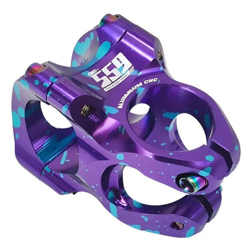 Suporte Guidão Alumínio 35x31.8mm Aheadset Bike Grau Gios Mt