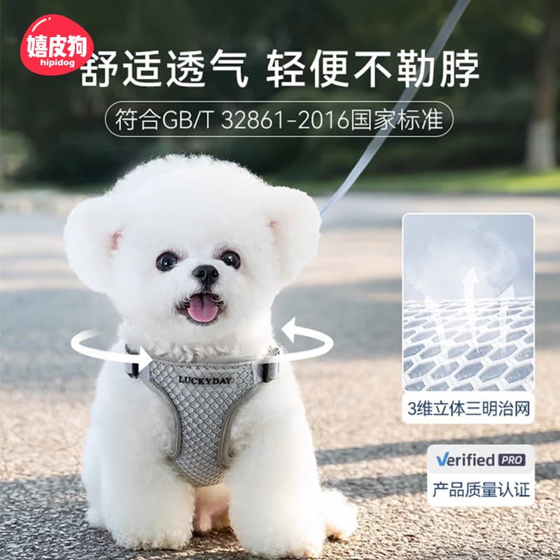 Coleira para cachorro tipo colete, cachorro pequeno, pelúcia, Bichon, pomerânia, filhote de cachorro, cinta peitoral, co