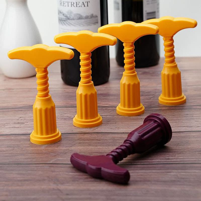 Saca-rolhas de vinho tinto engrossado multifuncional saca-rolhas de vinho portátil abridor de garrafa de vinho tinto