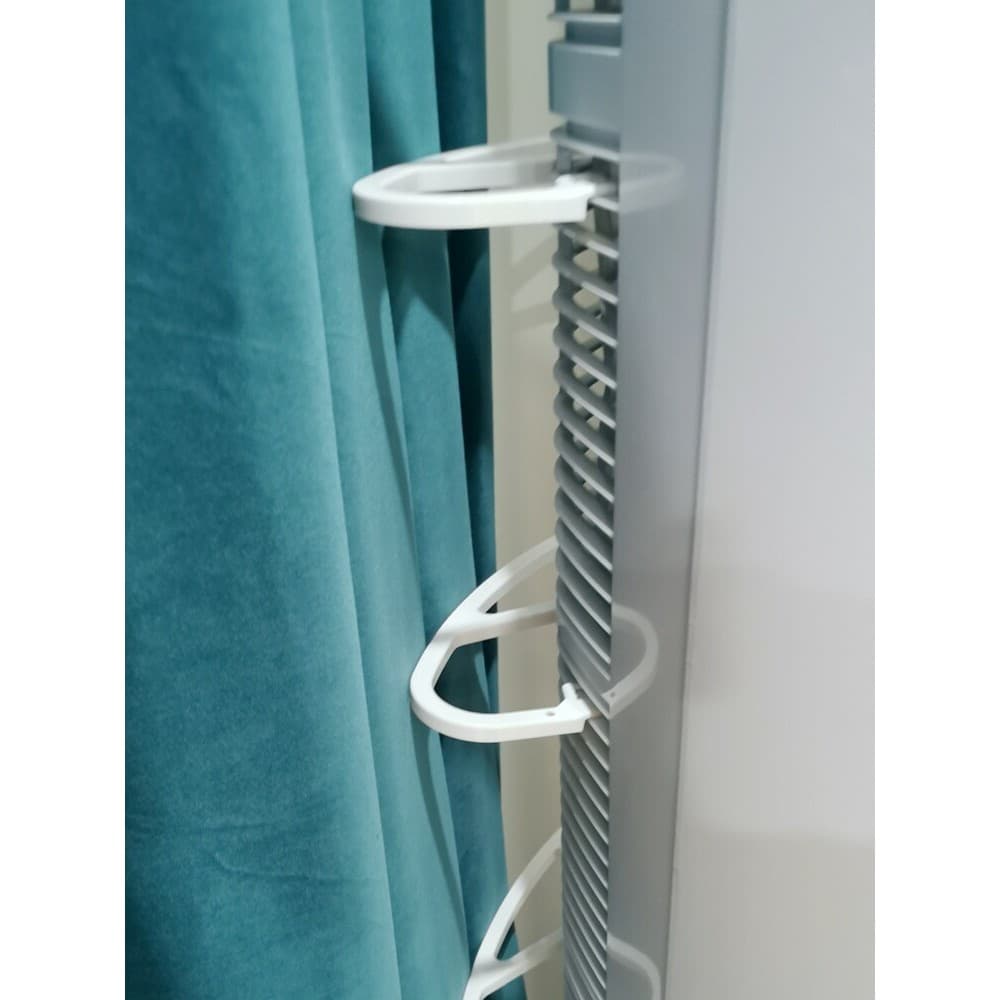 Adequado para Gree ar condicionado Anti-sucção cortina suporte bloco cilíndrico cortina Rack de ventilação de ar gabinet