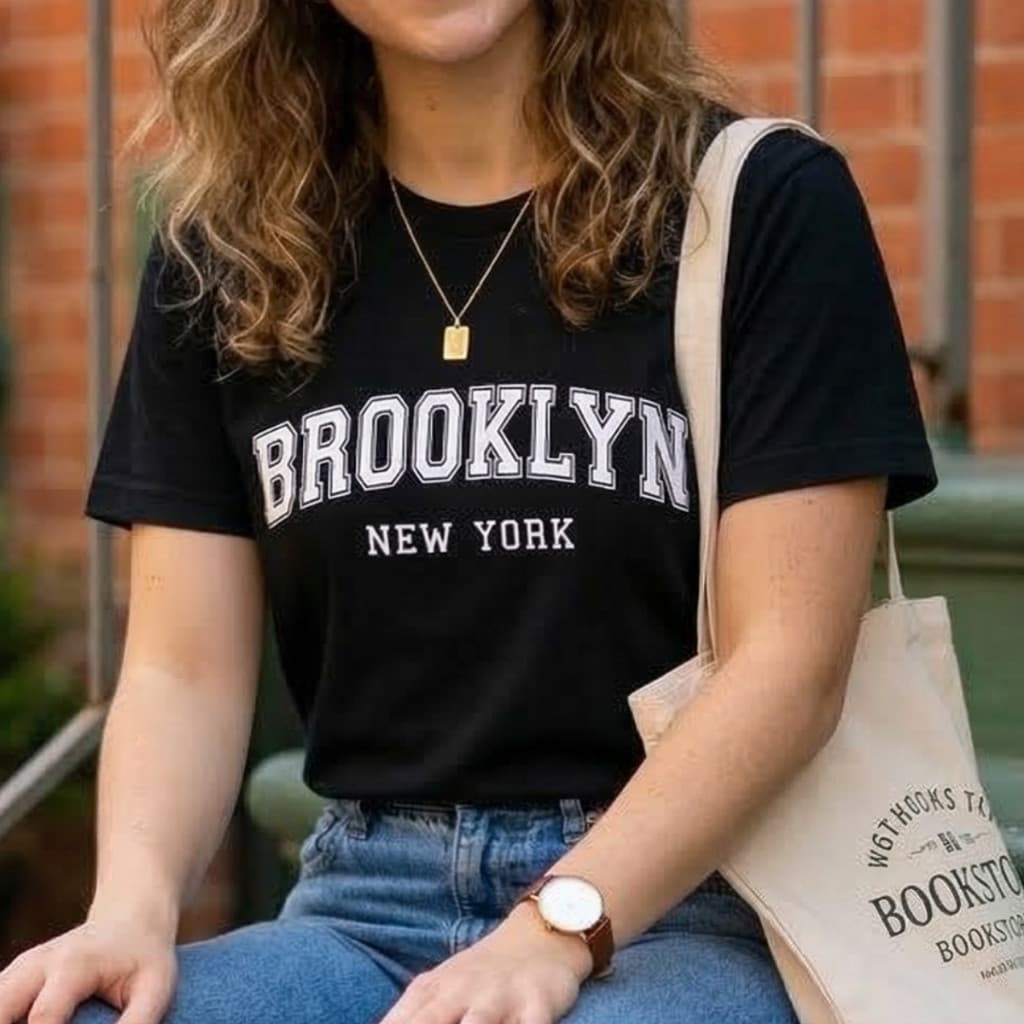 T-Shirt  Feminina Camiseta Blusinha Camisa Básica Moda Tendência  100% Algodão Envio Imediato