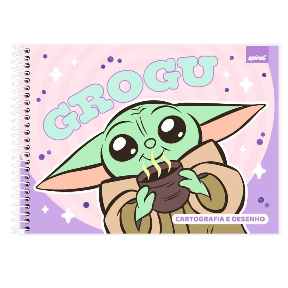 Caderno Cartografia e Desenho C.D. 48 Folhas Grogu 2643094