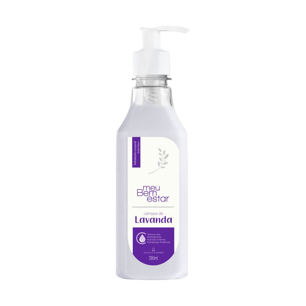 Body Lotion Meu Bem Estar Campos de Lavanda - 390ml