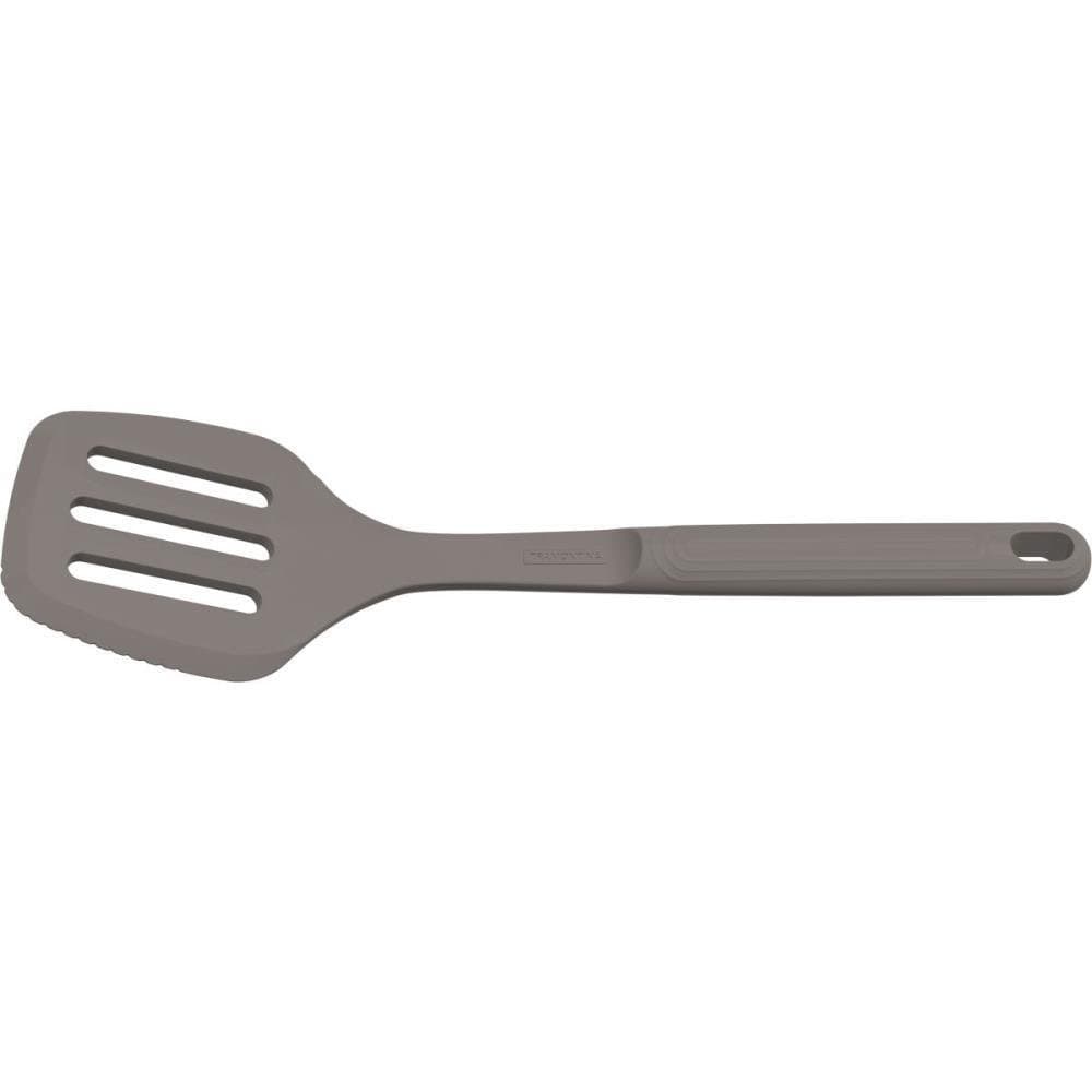 Talher Espatula Vazada Silicone Cinza