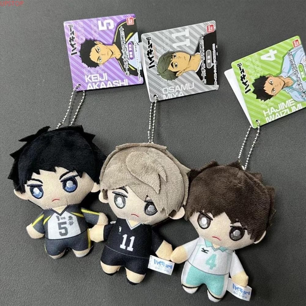 Chaveiros De Boneca De Pelúcia UPSTOP , Brinquedo Haikyu Shoyo Hinata Tobio Kageyama Tetsur Kuroo , Desenho Animado