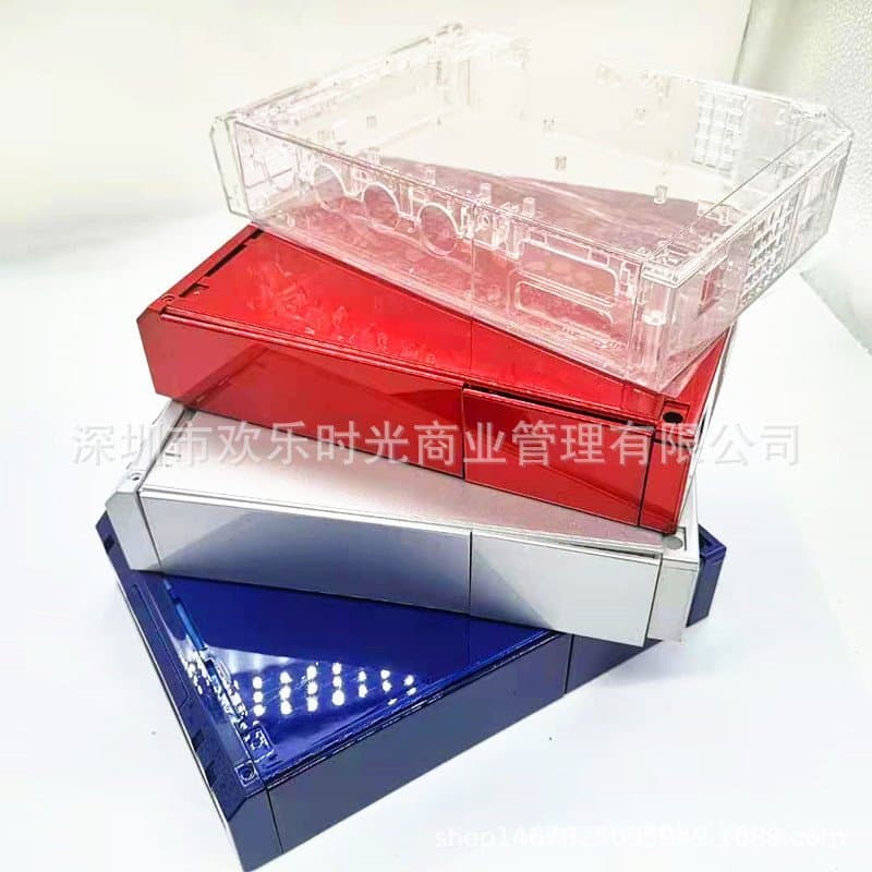Conjunto completo de capas para console de jogos WII, capa para console WII, capa de substituição transparente em cores