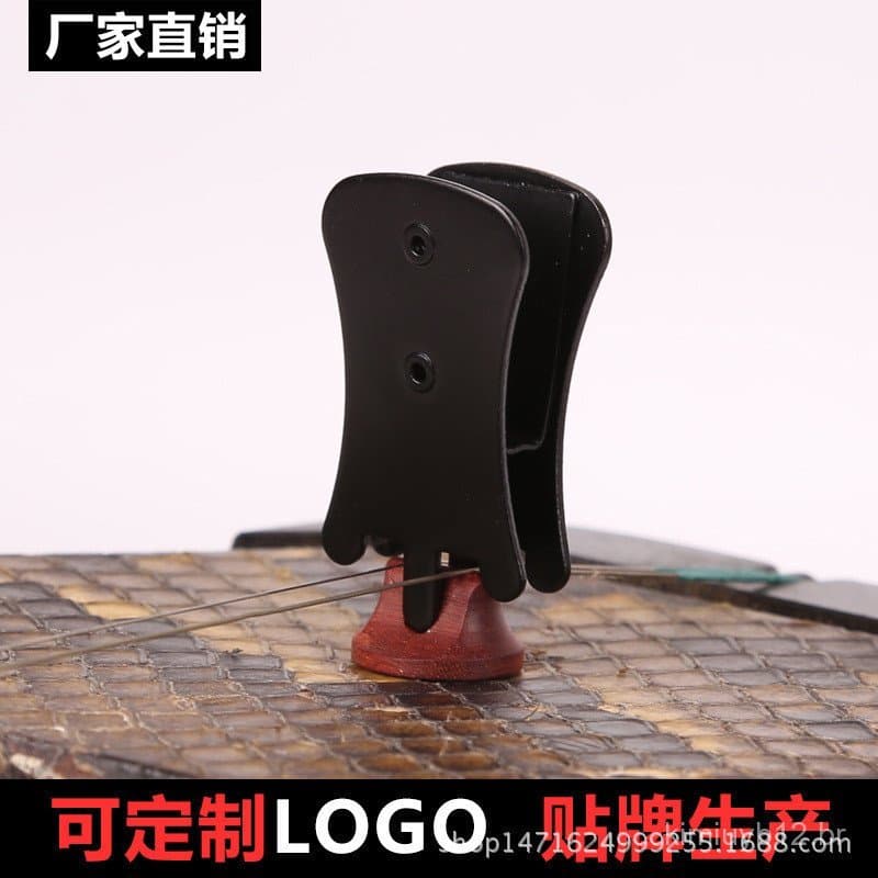 Silenciador de erhu, redutor de som, silenciador de erhu, braçadeira de ponte de erhu, acessórios de erhu, silenciador b
