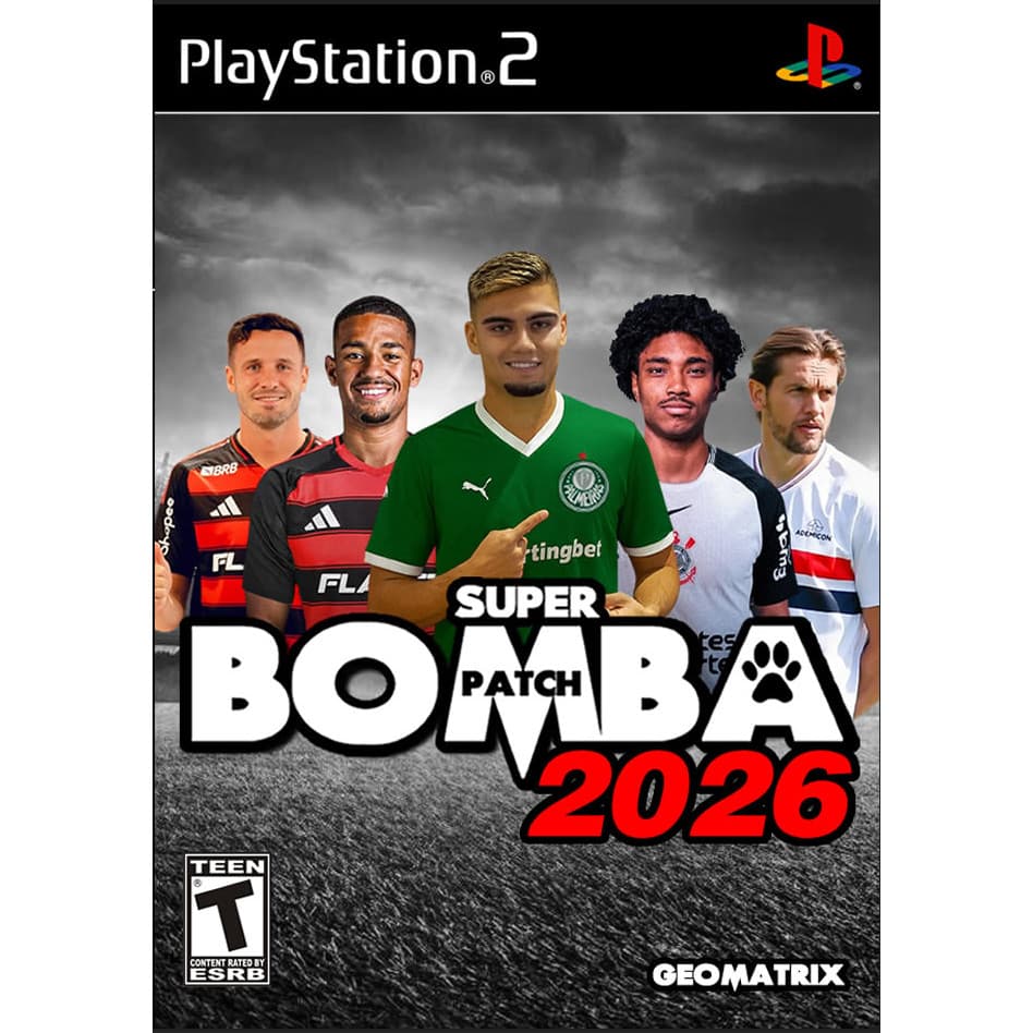 Super Bomba Patch 2026 Geomatrix Narração André Henning - Playstation 2