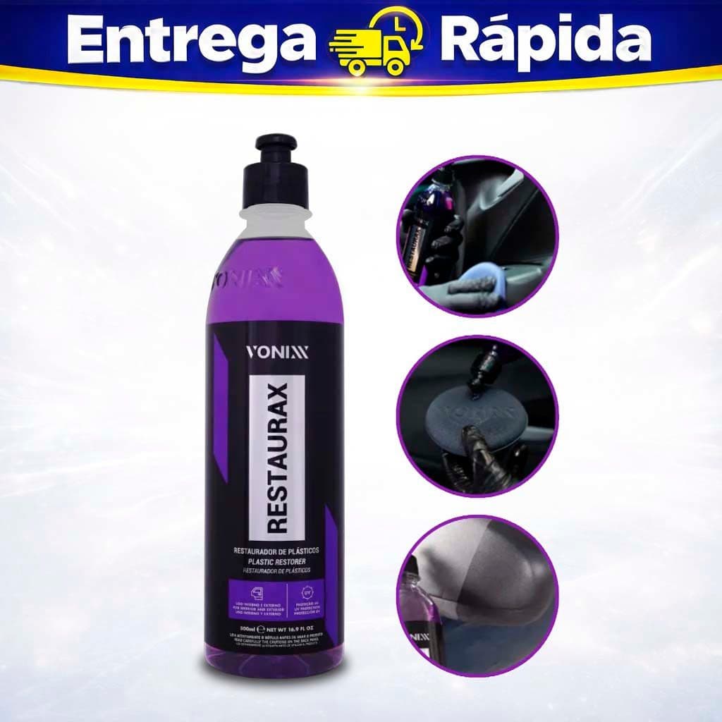 Revitalizador de Plásticos Vonixx Restaurax 500ml
