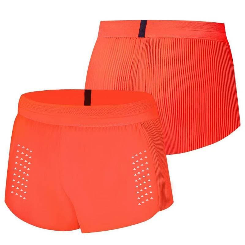 Maratona esportes pista e campo três pontos forro de secagem rápida Shorts masculino feminino Fitness correndo Trai