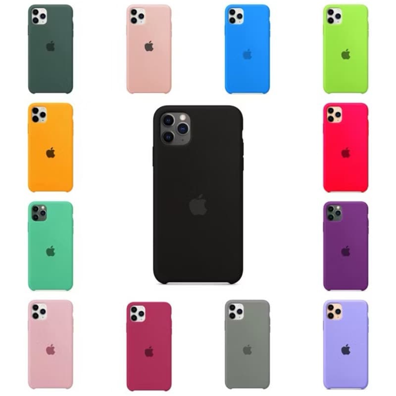 Case Capinha Silicone Veludo Camurça iPhone 11 PRO MAX, iPhone 11 PRO, iPhone 11 Capa Aveludada Loja da Pri