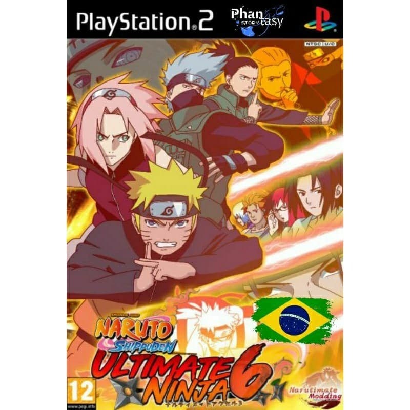 Naruto Shippuden Ultimate Ninja 6 - Ps2