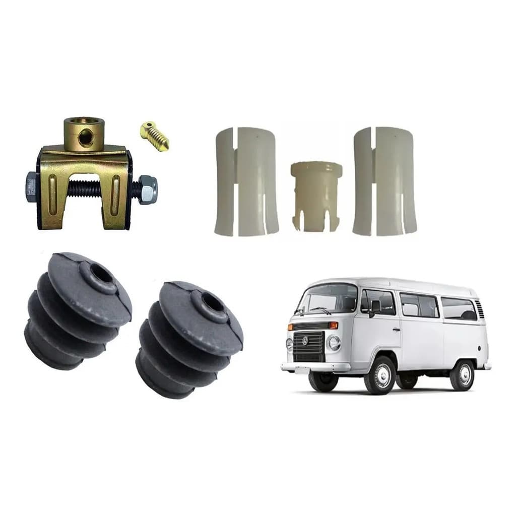 Trambulador Reparo Buchas Haste Varão Cambio Vw Kombi Todas Motor a Ar 1600