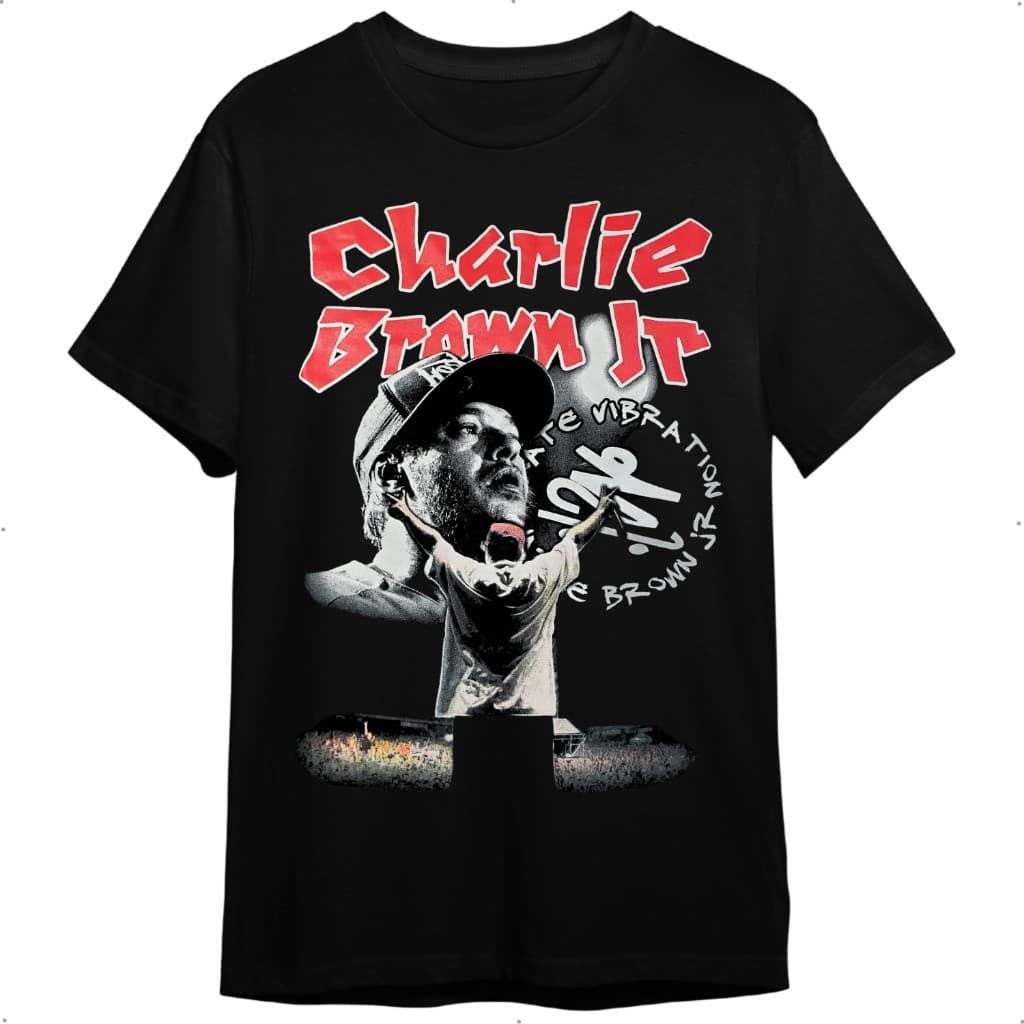 Camiseta Streetwear Charlie Brown Jr Chorão Preta Unissex  Adulto Infantil e Plus Size  Envio Imediato