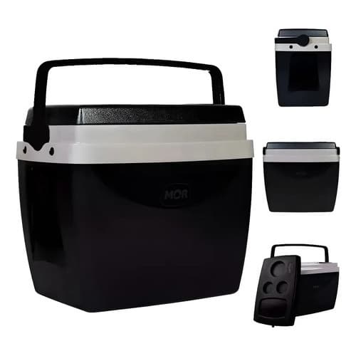 Cooler Caixa Térmica 34l Bebidas Alimentos Cerveja Preta Mor