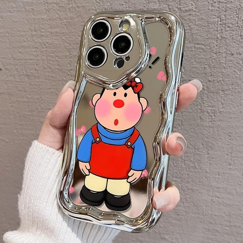 Capa iPhone para 13 Pro  Capa de proteção suave estilo luxuoso e fashion com detalhes elegantes brilhantes