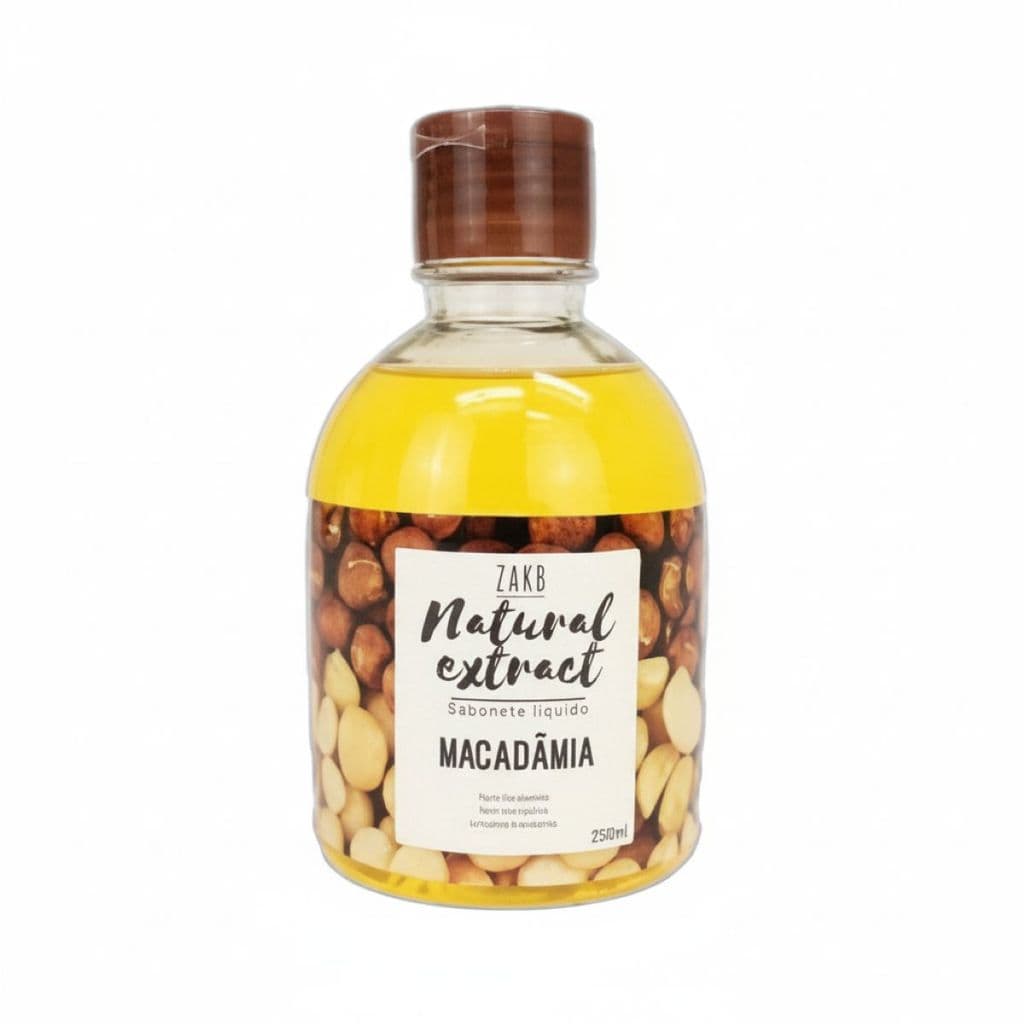 Sabonete Liquido Macadâmia Natural Extract Zarb 250ml