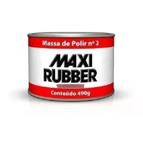 MASSA POLIR N° 2 490G MAXI RUBBER
