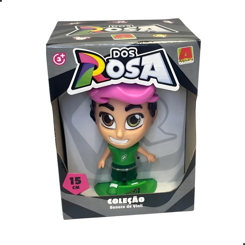 Boneca Vinil Void Emily Vick 15cm dos Rosa