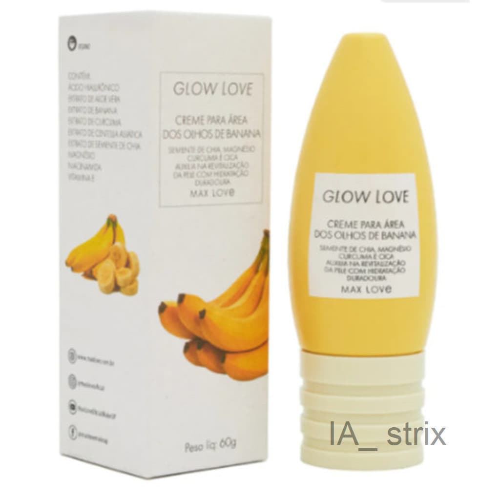 (V)Creme Para Área dos Olhos de Banana Max Love 60gUJPL