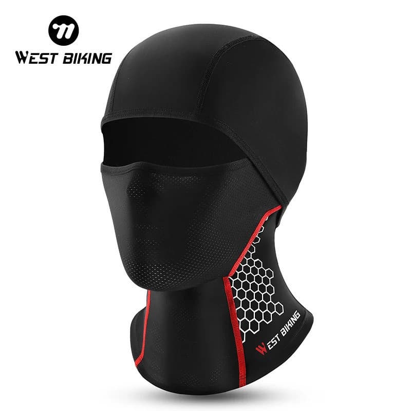 WEST BIKING Balaclava de Seda Gelada para o Verão, Proteção Solar UPF50+, Boné Refletivo para Ciclismo, Chapéu Respiráve