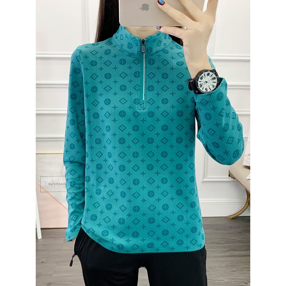 Ao ar livre estiramento esportes jaqueta de lã feminina topo quente de manga comprida camiseta feminina escovado veludo