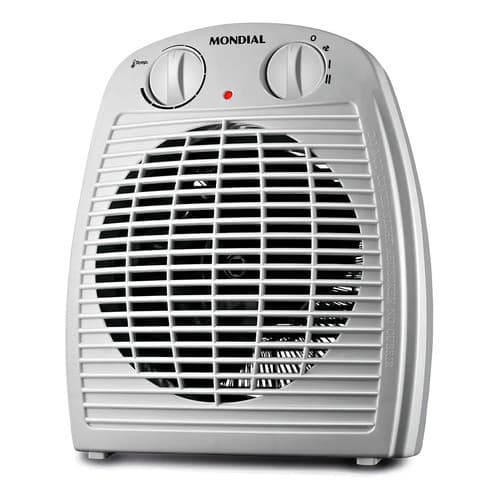 Aquecedor A Ar Mondial Cinza e Branco 2000W A-08