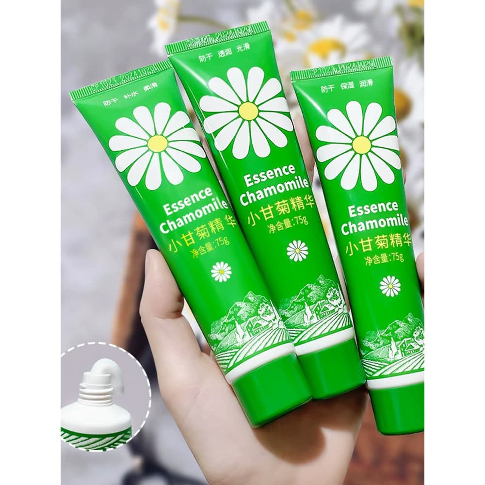 Caizi Camomila Creme para as Mãos Pequeno Portátil Hidratante de Longa Duração Hidratante Não Oleoso Branqueador Loja Pr
