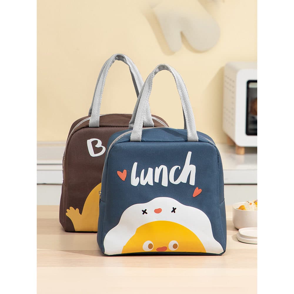 Lancheira saco de almoço portátil à prova dwaterproof água isolamento térmico tigela saco estudantes do ensino fundament