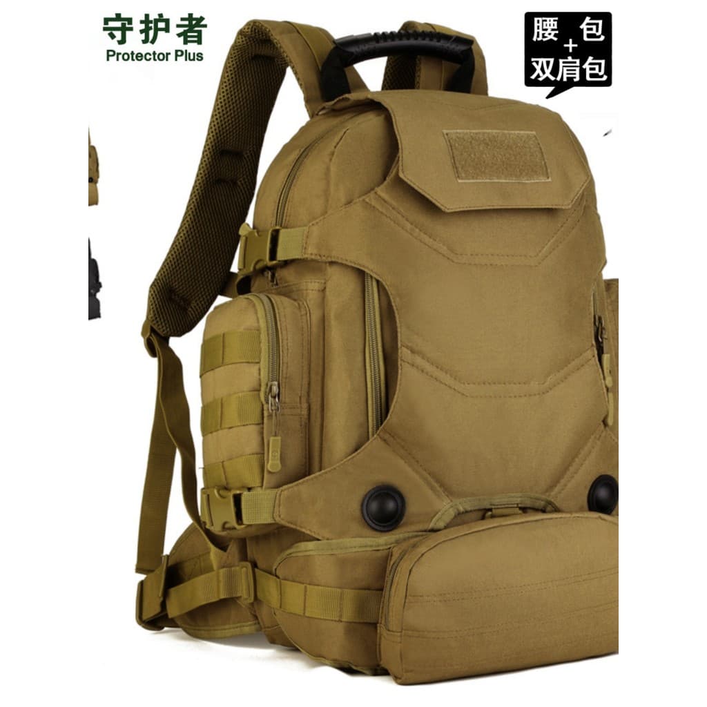 Guardian 40L ao ar livre combinação de três propósitos mochila ciclismo cintura saco montanhismo mochila tática multifun