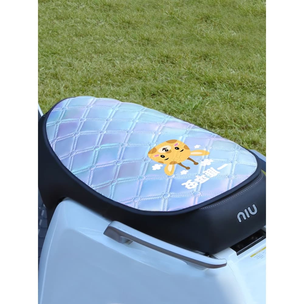 Assento de veículo elétrico Capa de carro Protetor solar Bateria Almofada de assento de carro Capa de assento à prova d'