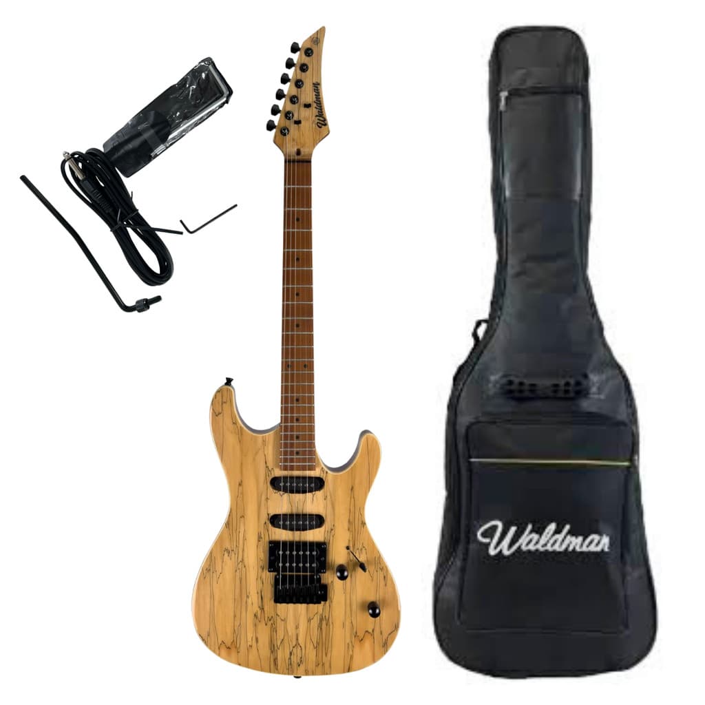 Guitarra Elétrica Waldman Super Strato - WIS-160 SNT  - Com Capa