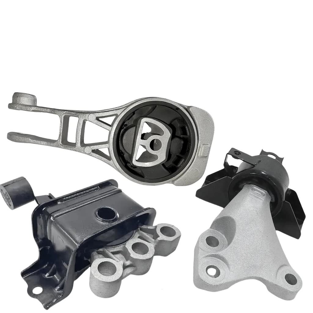 Kit 3 Coxim Motor Cambio Cobalt 1.4 2011... New Prisma 1.4 Sonic Onix 1.4 Spin 1.8 Automático