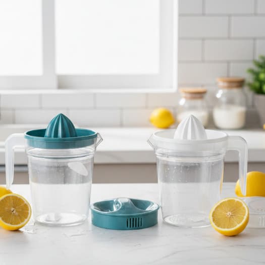 Jarra plástica com espremedor e tampa 1,2 L agua laranja limão lima suco fitness saude