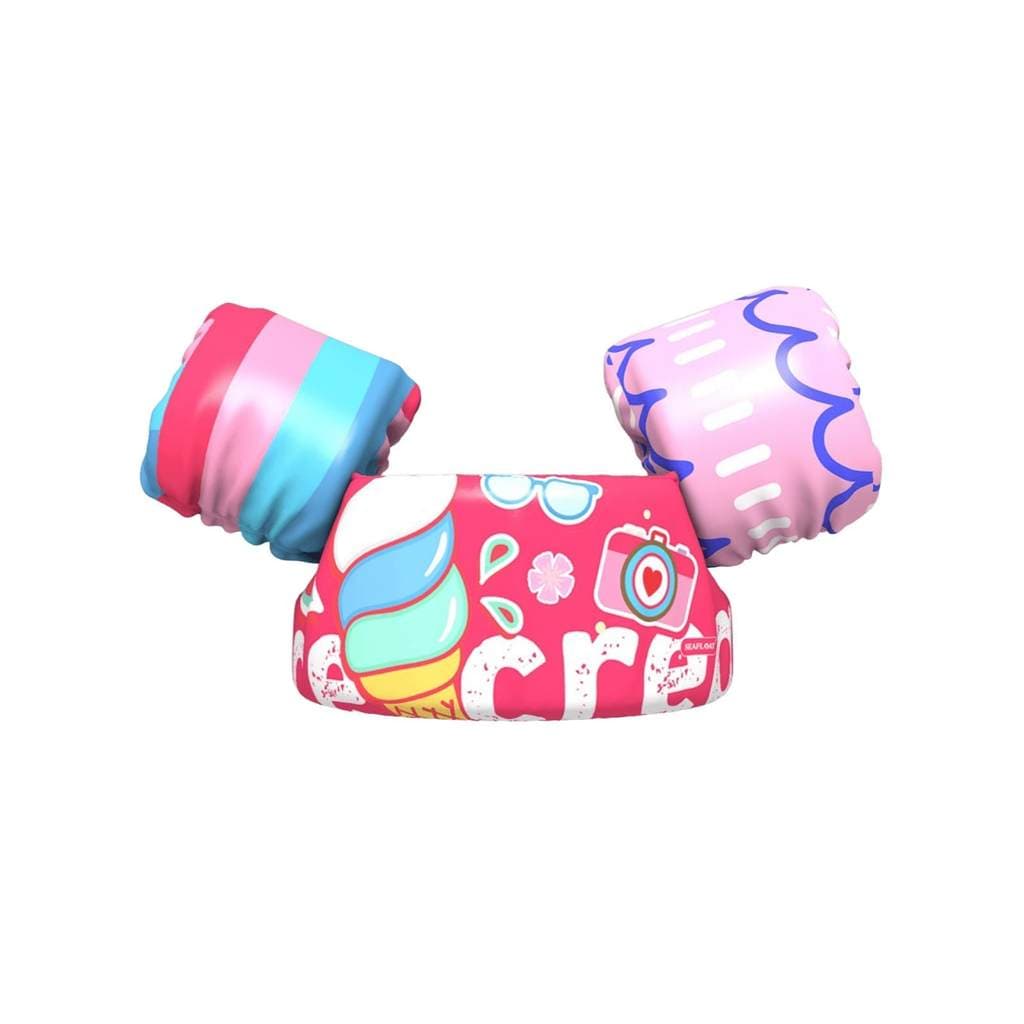 Boia Salva Vidas Infantil Sea Float 25 a 35Kg Ice Cream