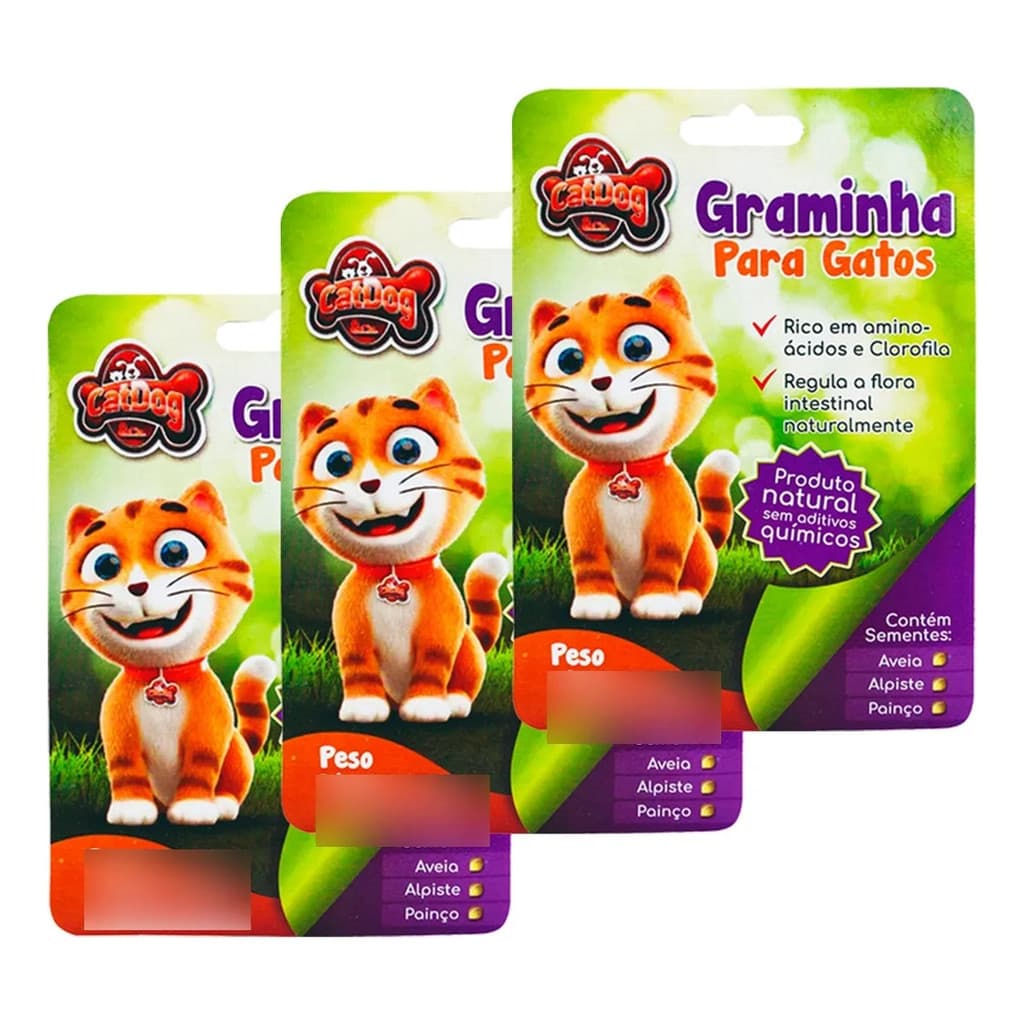 Graminha Digestiva Para Gatos Cat & Dog Petshop