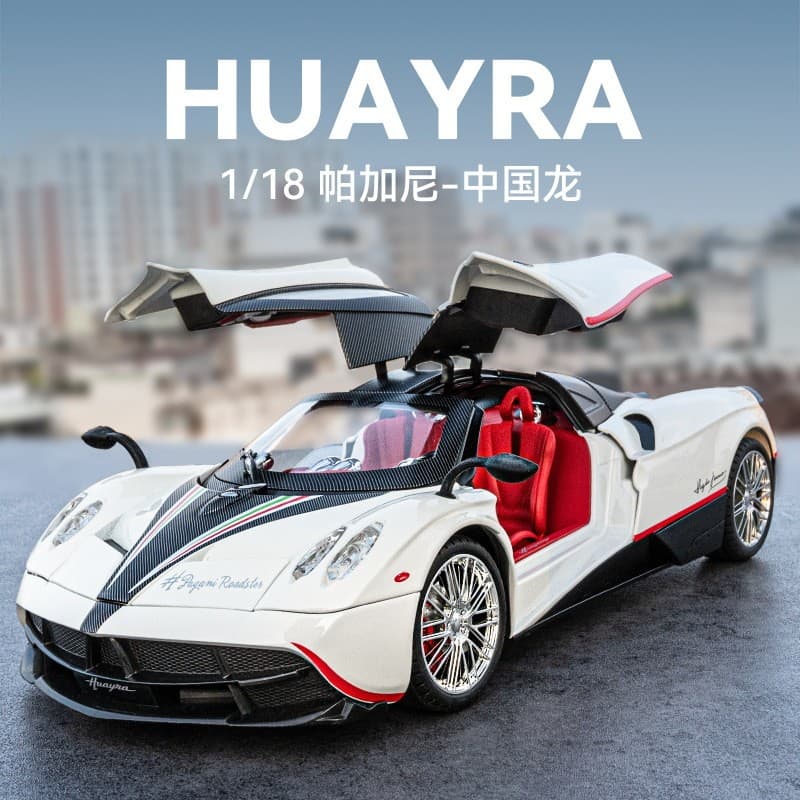 1: 18 Pagani Dragão Chinês Liga Modelo de Carro Enfeites Decorações de Sala de Estar para Casa
