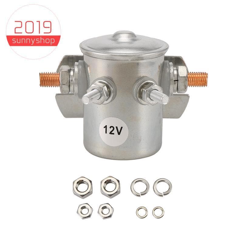 Relé Isolador De Bateria Dupla De Desempenho De Potência De Alta Corrente Resistente De 200 Amp Us 12V