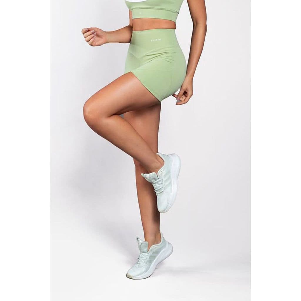 Short Verbena Duplo Fitness Academia Corrida Feminino em Poliamida Alta Compressão Zero Transparência Academia
