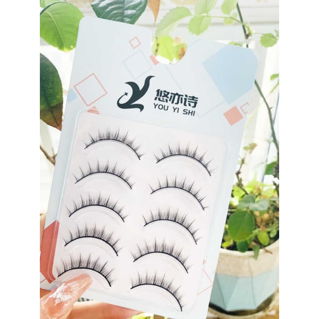 Yuyishi R-2 cílios postiços feminino simulação Natural enxertia haste dura pode suportar adesivos de pálpebra dupla inte