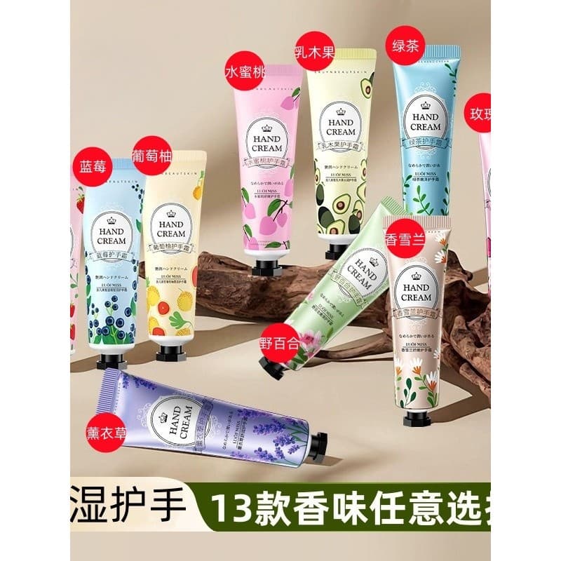 LUOFMISS LUOFMISS Lavanda Calmante Creme para as Mãos Hidratante Hidratante Hidratante Mãos Melhorando a Rugosidade Seca