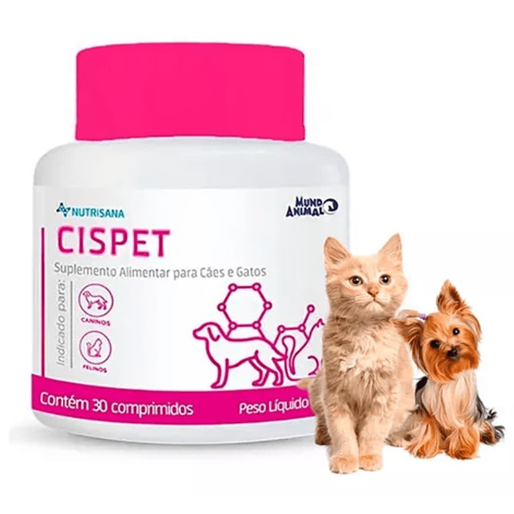 Cispet Nutrisana 30 Comprimidos Suplemento Pet
