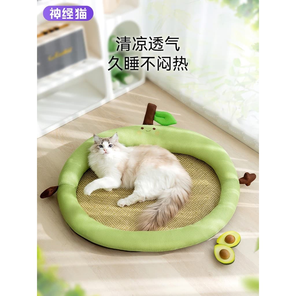 Tapete de gato para animais de estimação, tapete de verão para dormir, maca de gato, cachorro, tapete legal, tapete de g