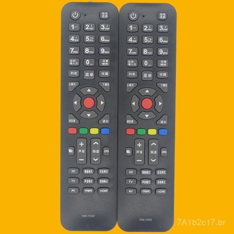Compatível com o controle remoto da TV Konka KW-Y002 LED40F/LED42F1300NF 42/48F3700NF