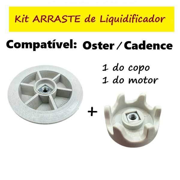 Kit Arraste do Liquidificador Oster/Cadence - 1 do Copo + 1 do Motor