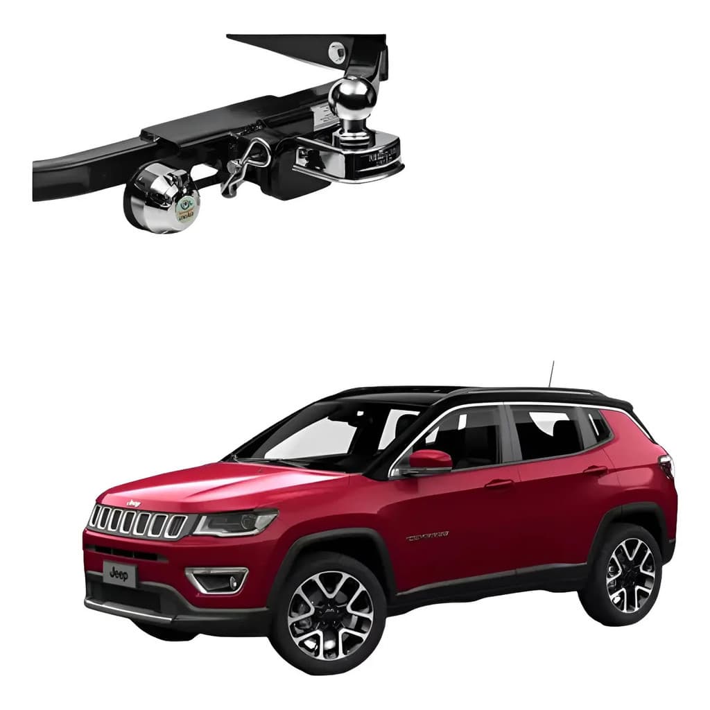 Engate Reboque Jeep Compass Reboques União Removível
