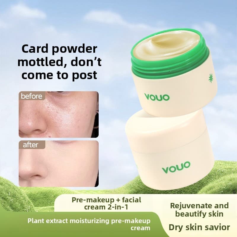 Primer de maquiagem creme hidratante serviço não é fácil de colar pó isolamento maquiagem primer dois-em-um creme maquia