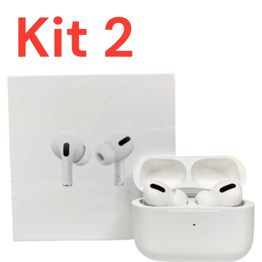 Fone De Ouvido Bluetooth Sem Fio Air Pods Pro 3 Para Android & iOS 2unidades